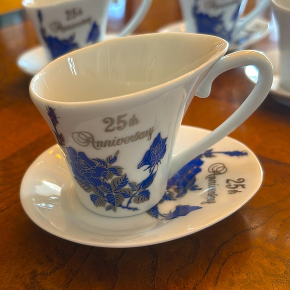 Da Vinci Porcelain Espresso Cups - Picture 2 of 5